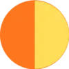 نارنجی زرد